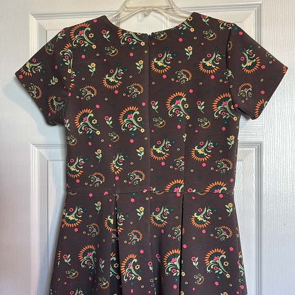 Matilda Jane Friends Forever Maja women’s brown floral dress size medium - Picture 7 of 11